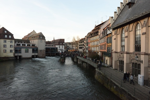 River Ill through Strasbourg and the Petit France District